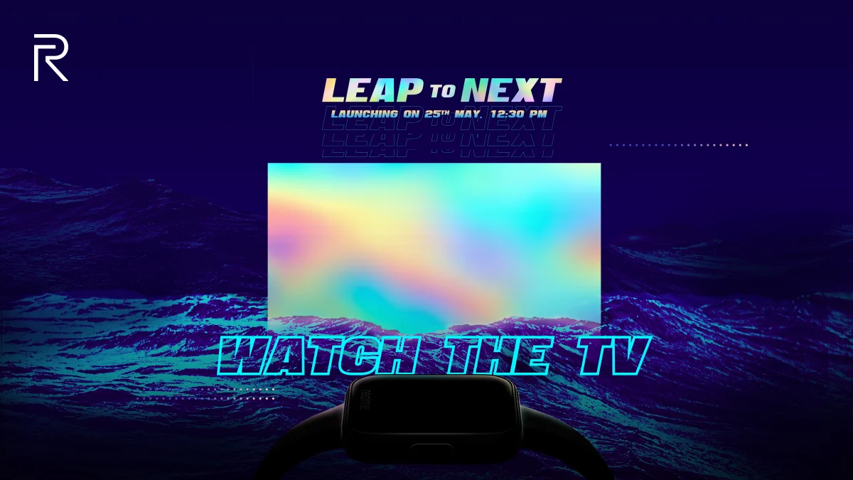 realme tv teaser