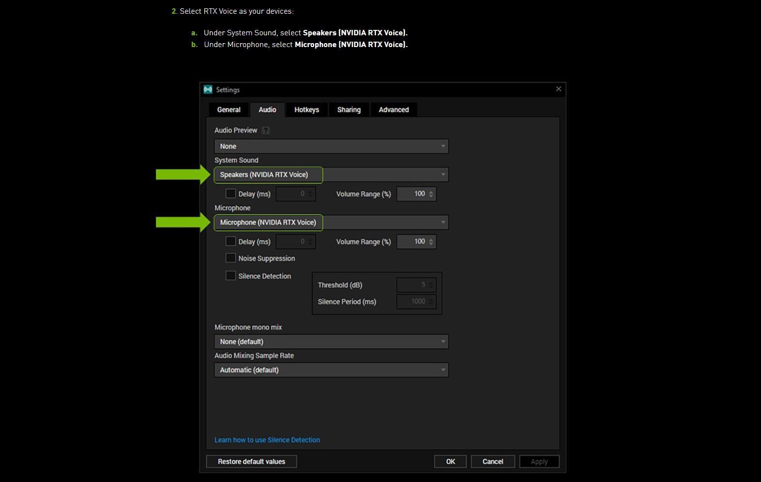 Как установить RTX Voice без RTX-видеокарты? 10 rtx voice 1 1
