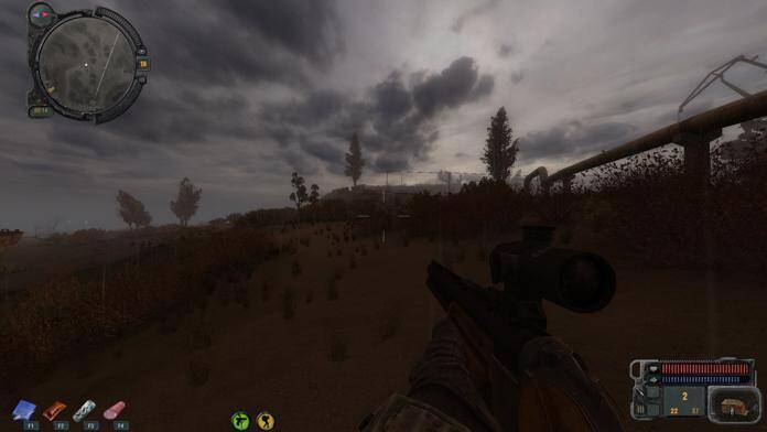 Гайд по S.T.A.L.K.E.R. Gunslinger Beta. Главные отличия и фишки 22 Вид игрового интерфейса на экране смартфона Honor X10