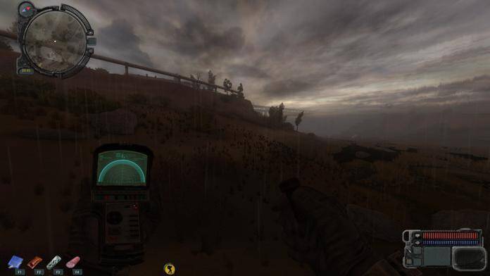 Гайд по S.T.A.L.K.E.R. Gunslinger Beta. Главные отличия и фишки 20 Экран радиостанции на фоне пасмурного неба в игре