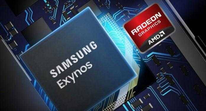 Процессор Samsung Exynos с графикой AMD на материнской плате