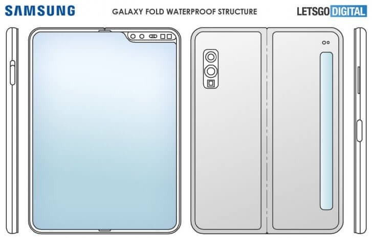 Samsung Galaxy Fold 2 получит дополнительный дисплей 5 samsung galaxy fold 2 design