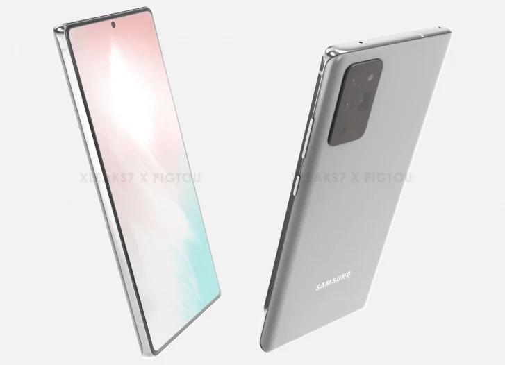 В сеть утекли рендеры смартфона Samsung Galaxy Note 20 5 samsung galaxy note 20 cad renders 1