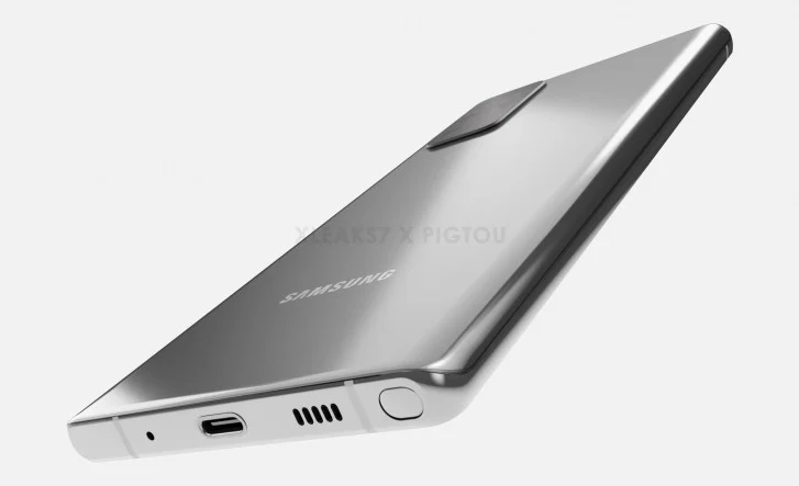 В сеть утекли рендеры смартфона Samsung Galaxy Note 20 7 samsung galaxy note 20 cad renders 2