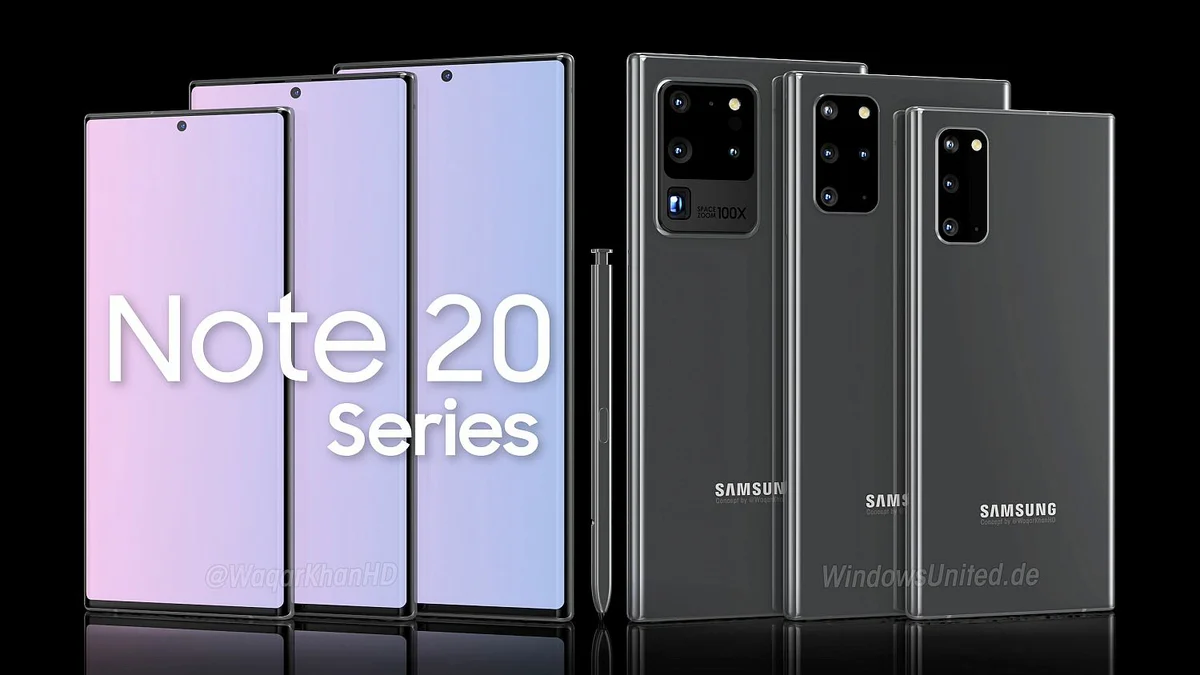 Samsung Galaxy Note 20 может иметь 16 ГБ ОЗУ во всех конфигурациях 3 scale 1200