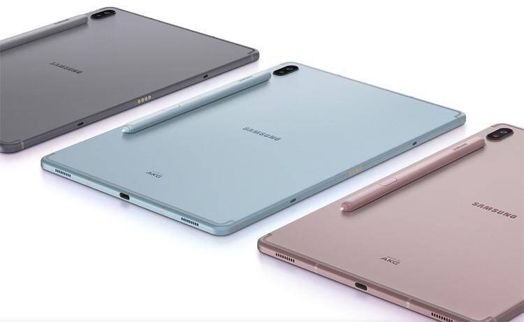 Samsung готовится выпустить планшет Galaxy Tab S7 3 Смарт-планшет Samsung Galaxy Tab A8 сзади и спереди