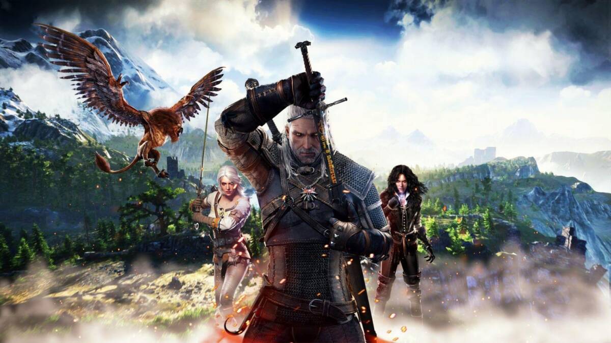 В Epic Games Store опять началась распродажа игр 6 Изображение с персонажами игры Гвинт на фоне горной местности