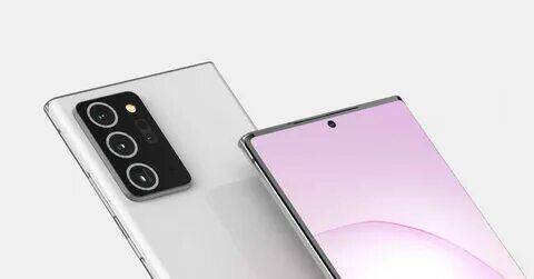 Смартфон Samsung Galaxy Note 20 с задней камерой и дисплеем с отверстием для селфи