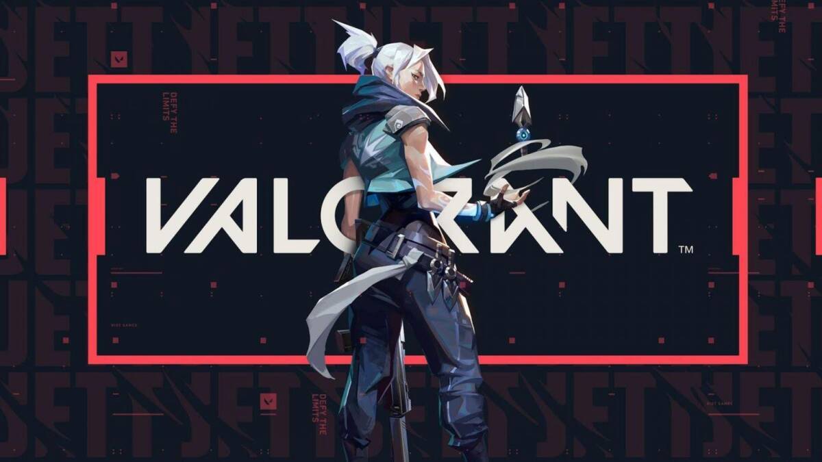 Обложка игры Valorant с изображением персонажа в стиле аниме
