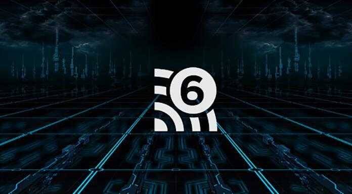 Как Wi-Fi 6 изменит Интернет и весь мир. В отличие от USB 6 Фон с цифровыми линиями и символом Wi-Fi на заднем плане