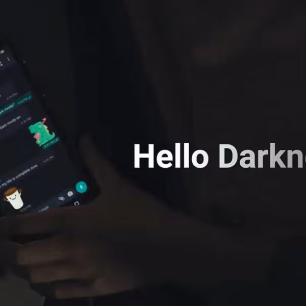 whatsapp dark mode ios android