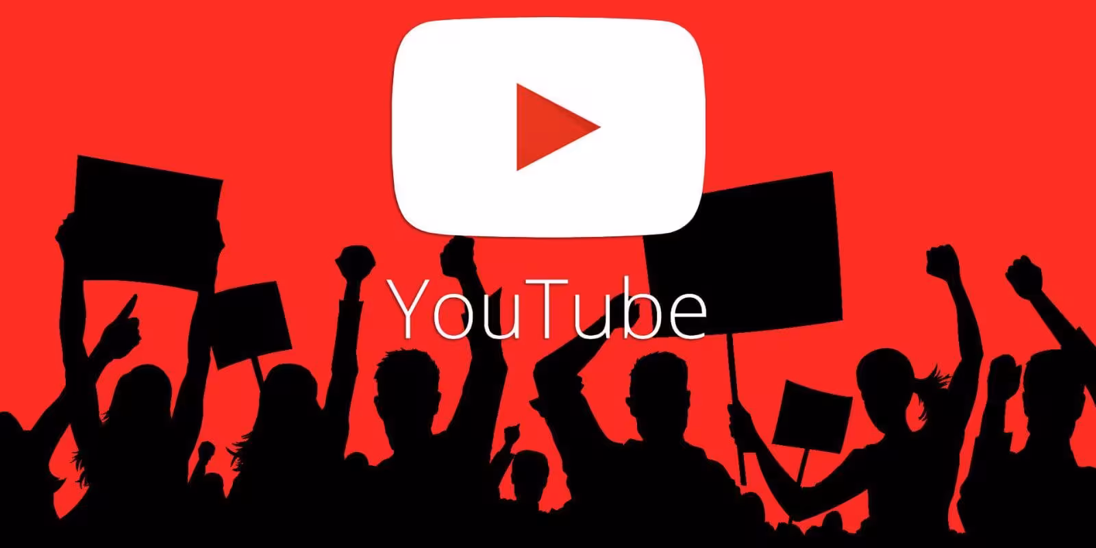 YouTube запускает персонализированные "фильтры тем" 2 youtube crowd uproar protest ss 19201920