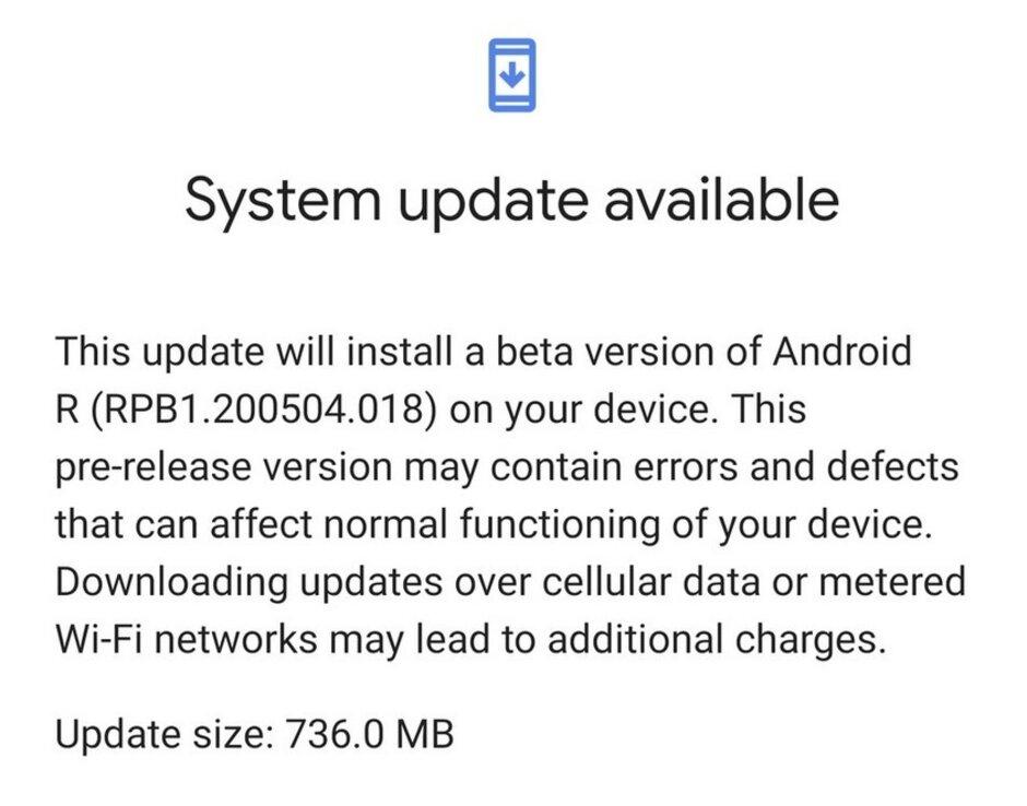 Ошибка Google позволила обновить Pixel 4 XL до бета-версии Android 11 5 a11