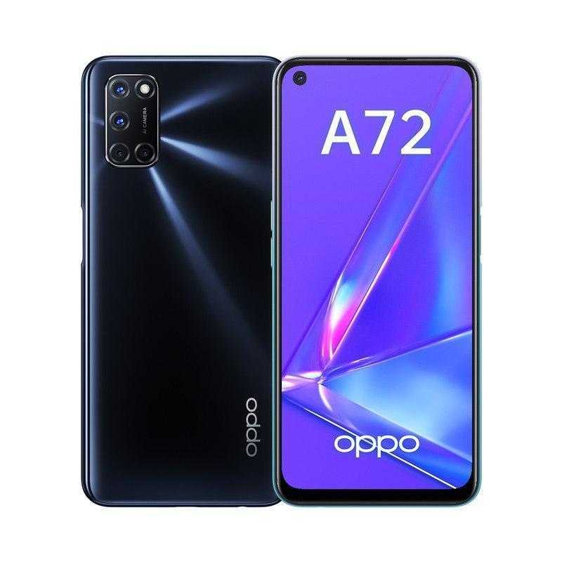 OPPO выпустила недорогой смартфон OPPO A72 с мощным аккумулятором 9 a72 black
