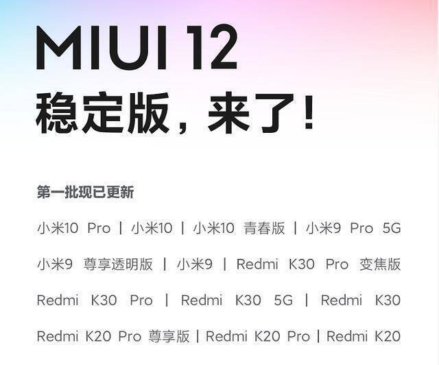 Обновление MIUI 12 для смартфонов Xiaomi и Redmi список устройств