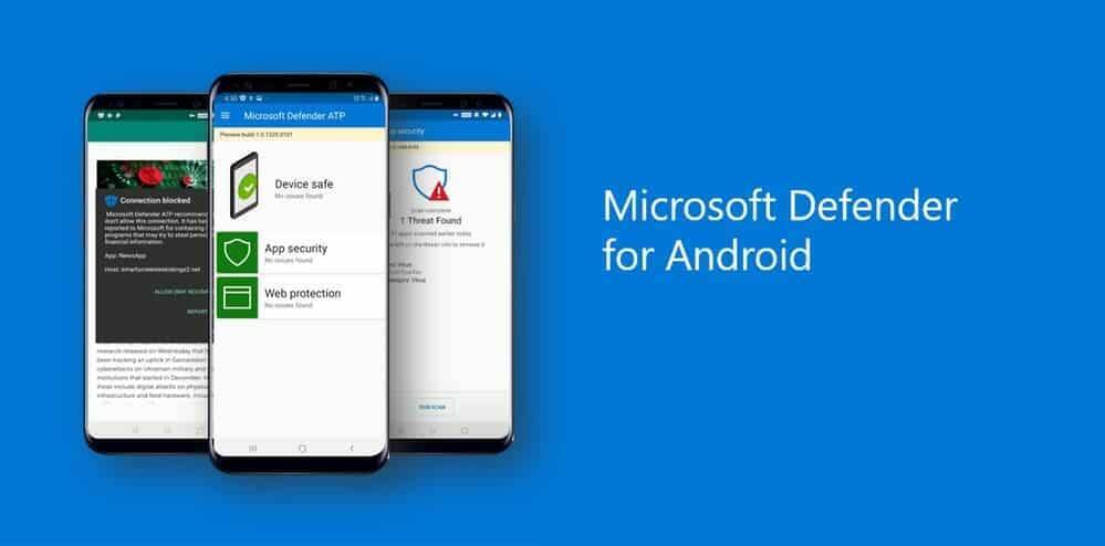Экран смартфона Honor X10 Max с приложением Microsoft Defender для Android