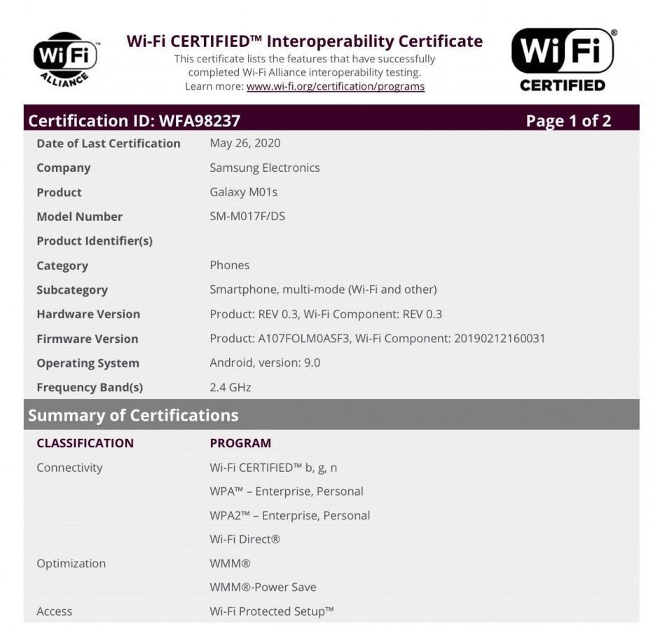 Samsung готовит новый бюджетный смартфон Galaxy M01s 5 gsmarena 006 1