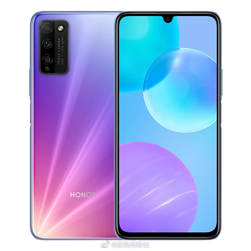Вот какие расцветки получит Honor 30 Lite 5 honor 30 lite youth edition 5g renders 2