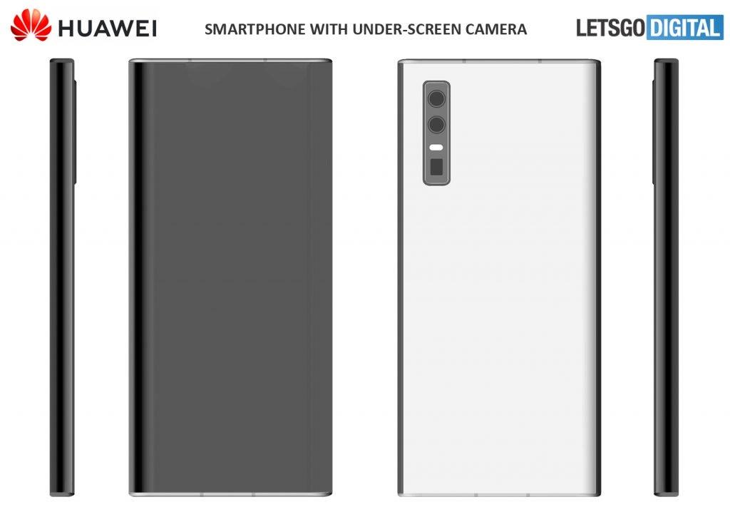 Huawei запатентовала смартфон с подэкранной селфи-камерой 5 huawei smartphone 2020 model 1024x711 1