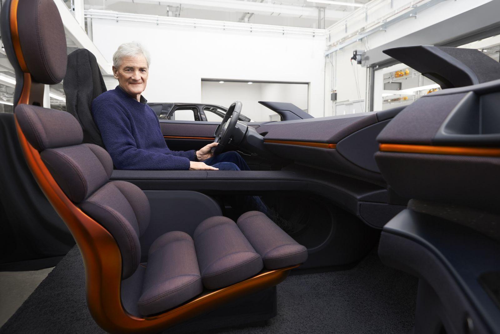 james dyson and car interior