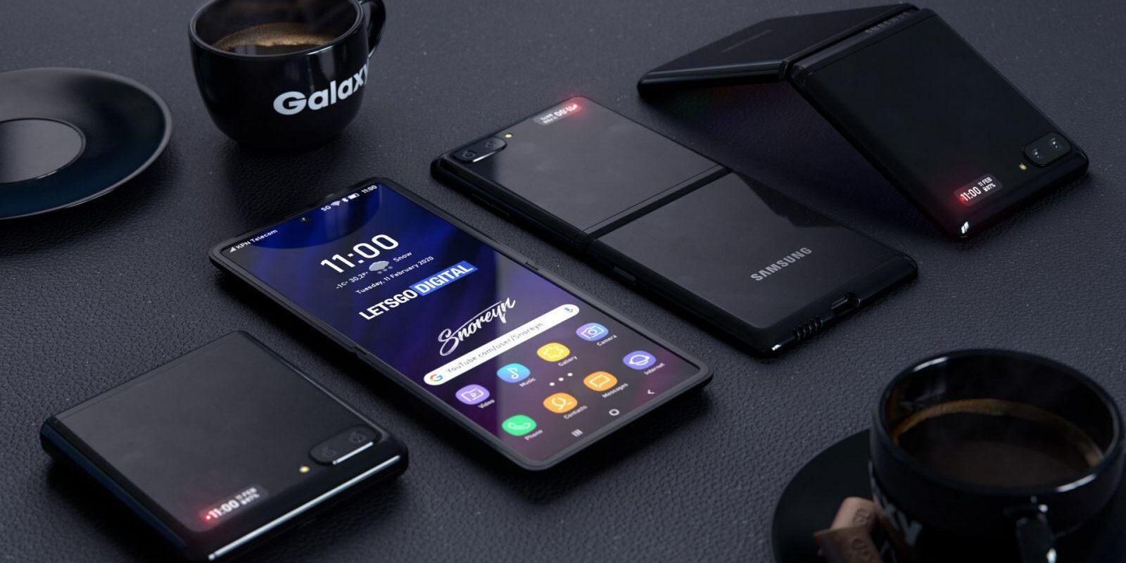 Samsung представит Galaxy Z Flip с поддержкой 5G 3 samsung galaxy z flip 1920x1080 foldable smartphone 4k 22498