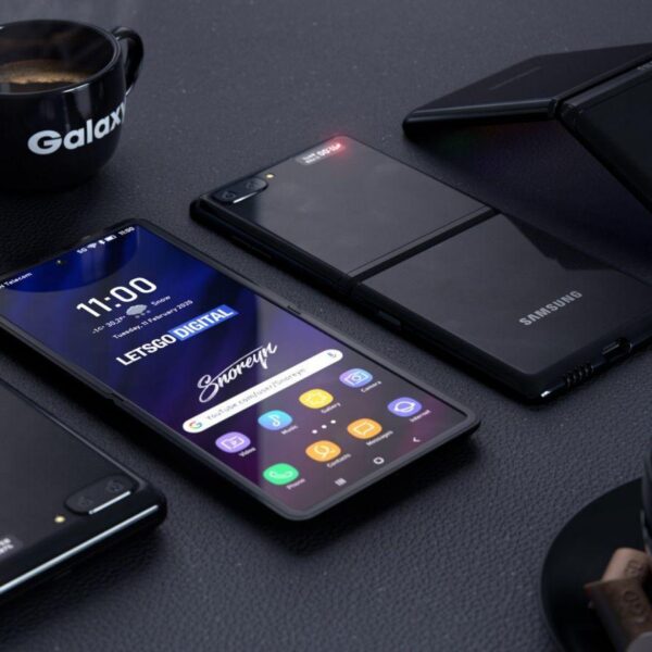 samsung galaxy z flip 1920x1080 foldable smartphone 4k 22498