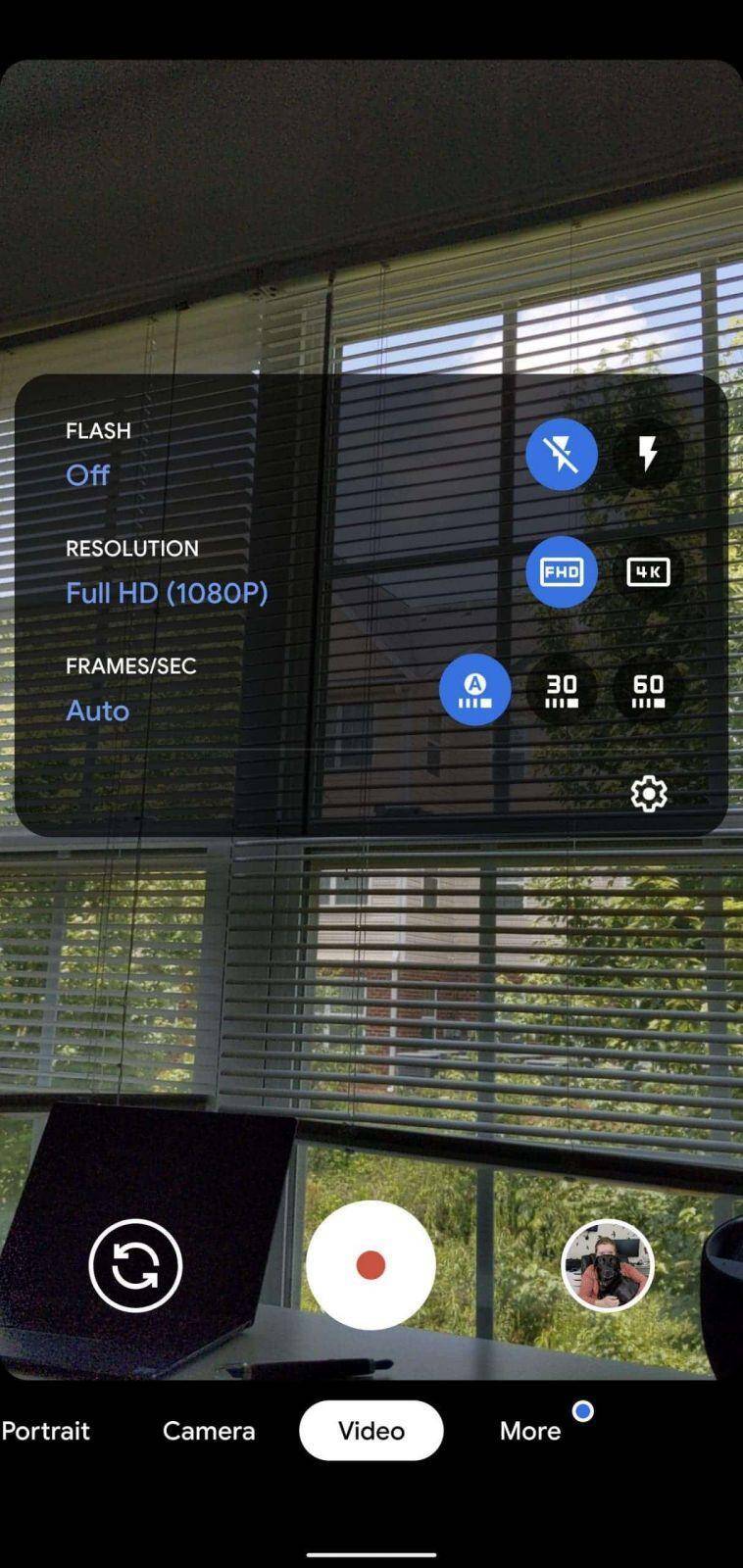 Флагманы Google Pixel теперь поддерживают восьмикратный зум 6 Экран камеры Lenovo Chromebook 3 с настройками разрешения и кадровой частотой