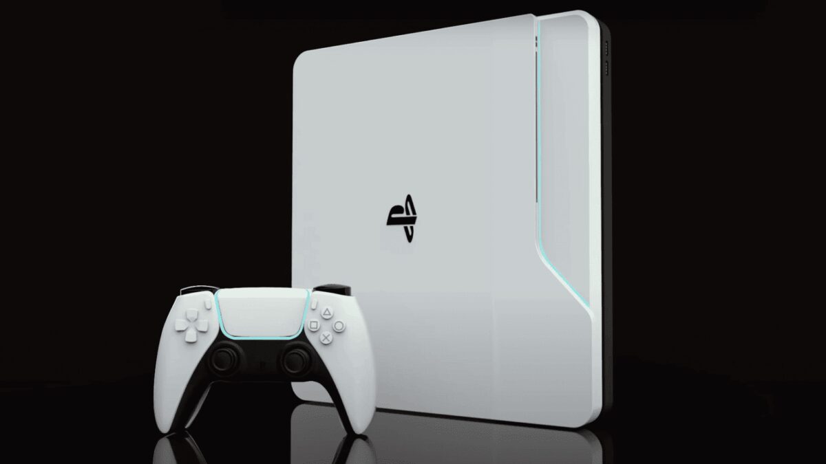 PlayStation 5 первое время будет в дефиците 3 Игровая консоль PlayStation 5 с белым дизайном и контроллером в черно-белом цвете