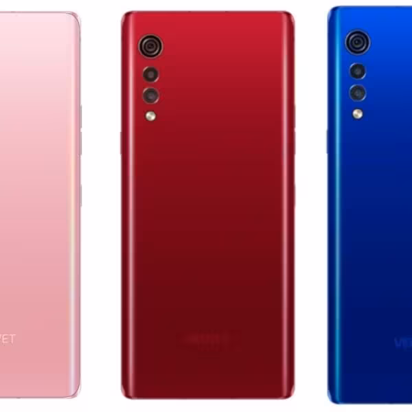 the 5g enabled lg velvet now available in three new colors