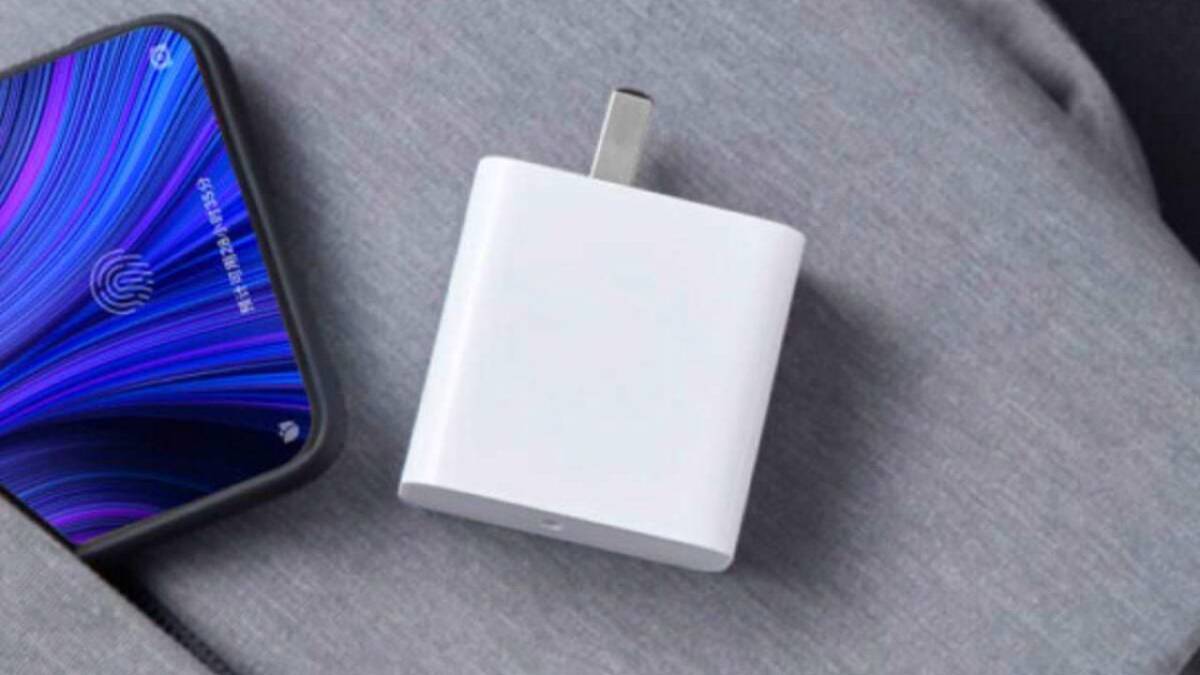 Зарядное устройство Xiaomi с USB-C портом и блоком питания