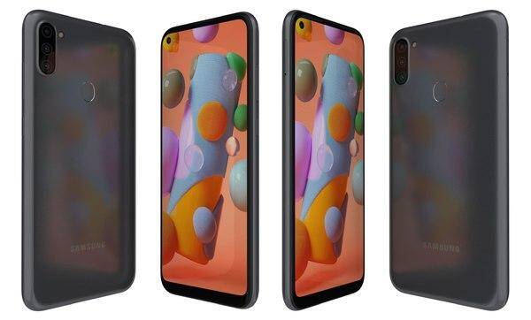 Samsung Galaxy A11 добрался до России 5 смартфон Samsung Galaxy A11 с задней панелью и дисплеем с фронтальной стороны