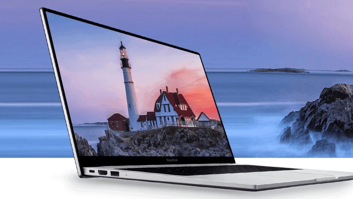 В сеть утекли основные характеристики Honor MagicBook Pro Ryzen Edition 5 Ноутбук Honor MagicBook Pro Ryzen Edition с открытым экраном