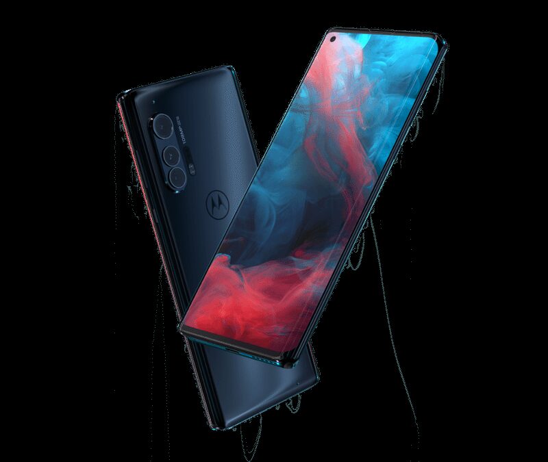 смартфон Motorola Edge+ с изогнутым дисплеем и тройной камерой