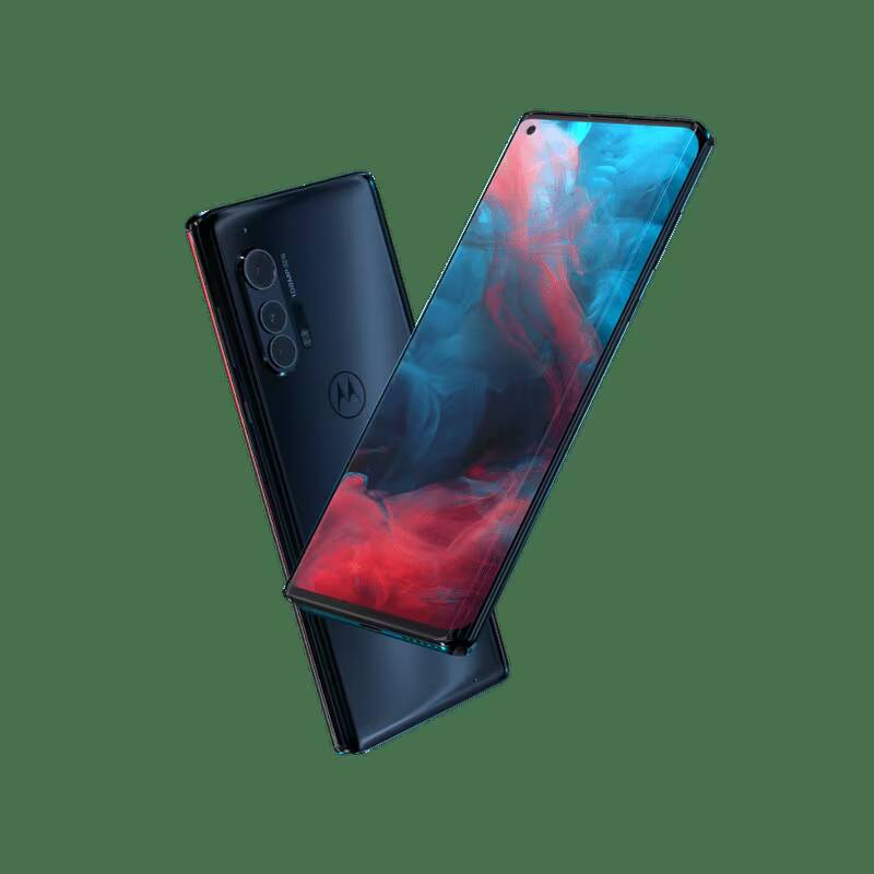 смартфон Motorola Edge+ с изогнутым дисплеем и тройной камерой