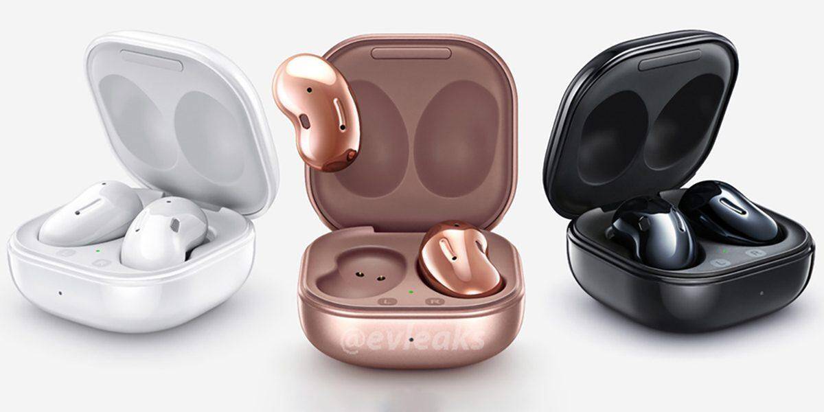 Беспроводные наушники Samsung Galaxy Buds Live в кейсах разных цветов