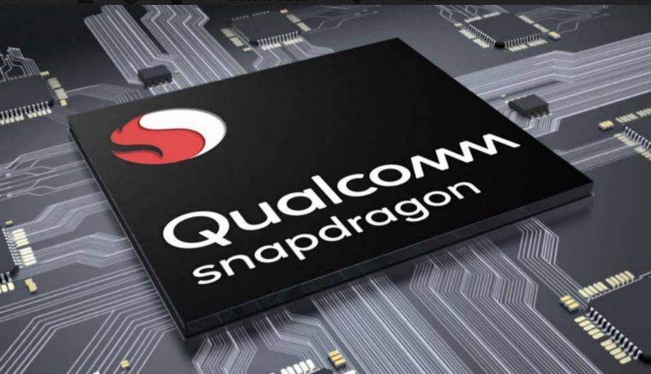 Крупный чип Snapdragon Qualcomm на материнской плате