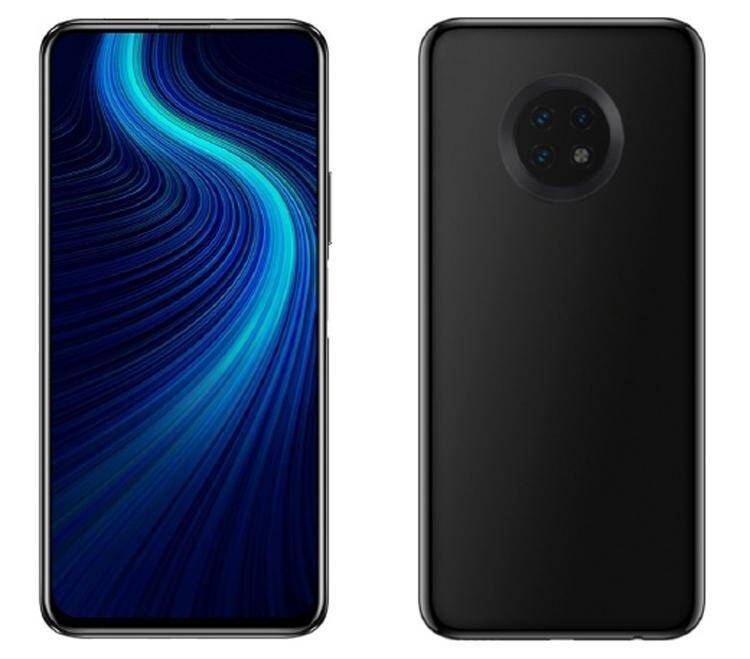 В сеть попало качественное изображение Huawei Enjoy 20 3 Экран смартфона Huawei Enjoy 20 с изогнутым краем