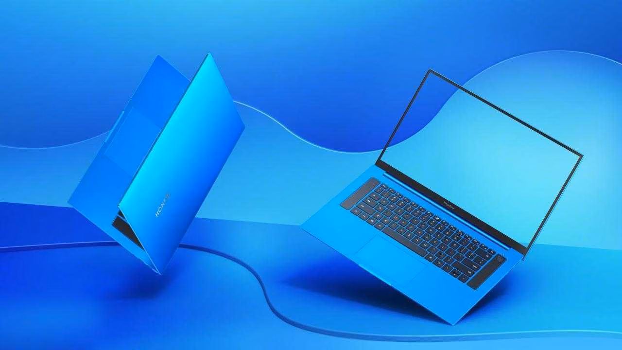 honor magic book pro blue color img 1