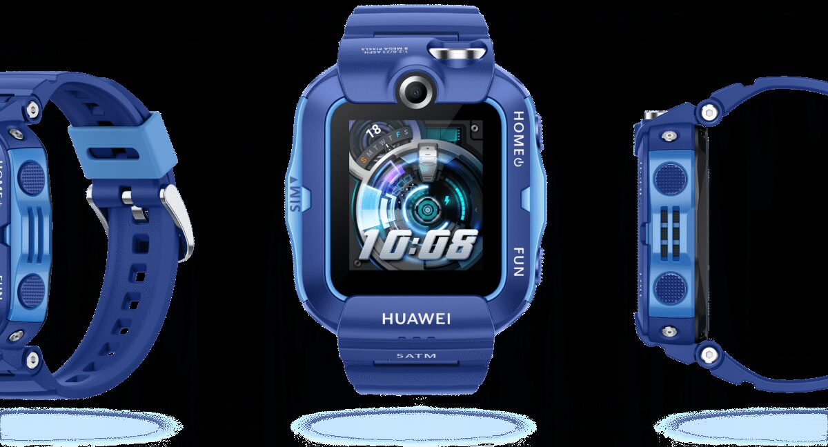 Детские умные часы Huawei Watch 4X спереди и сбоку