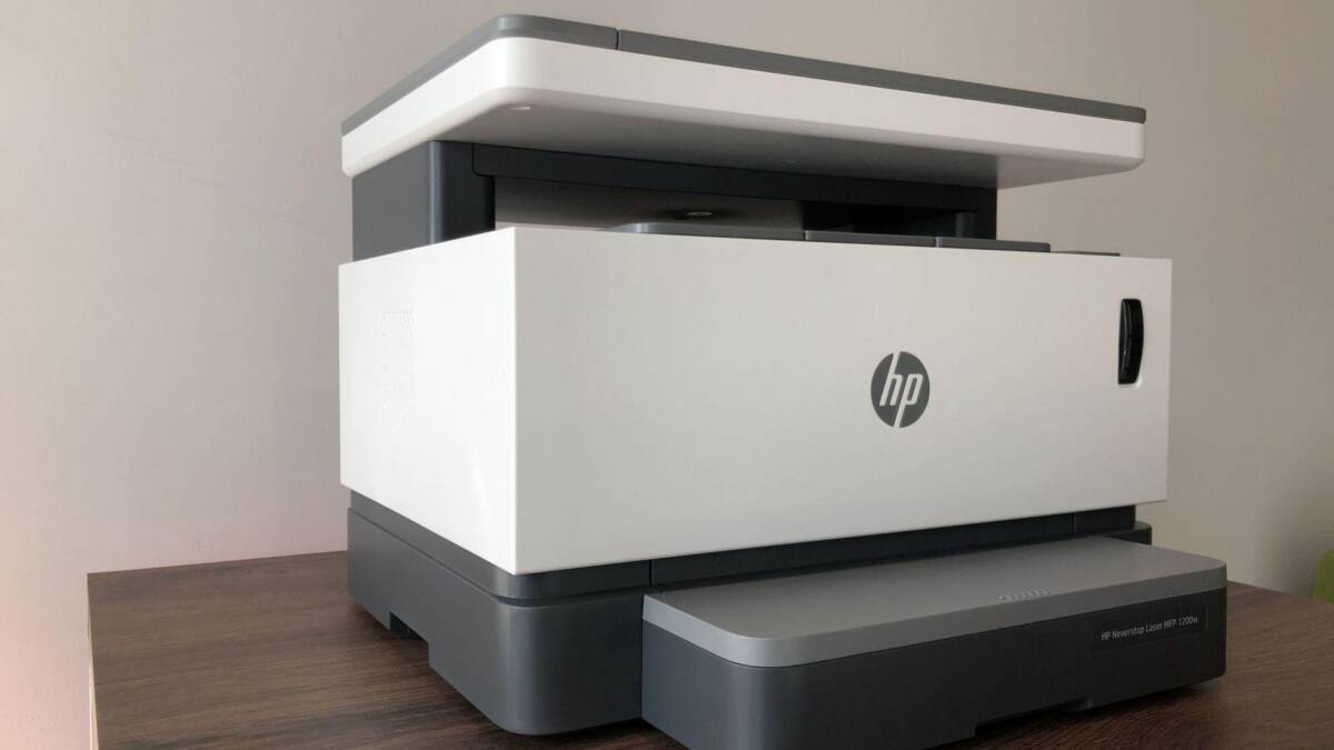 Печать без картриджа. Обзор МФУ HP Neverstop Laser 1200w