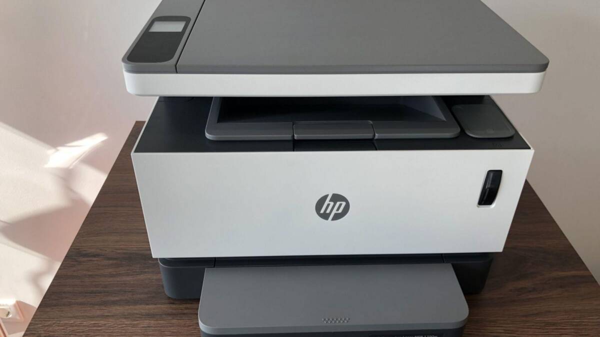 Печать без картриджа. Обзор МФУ HP Neverstop Laser 1200w