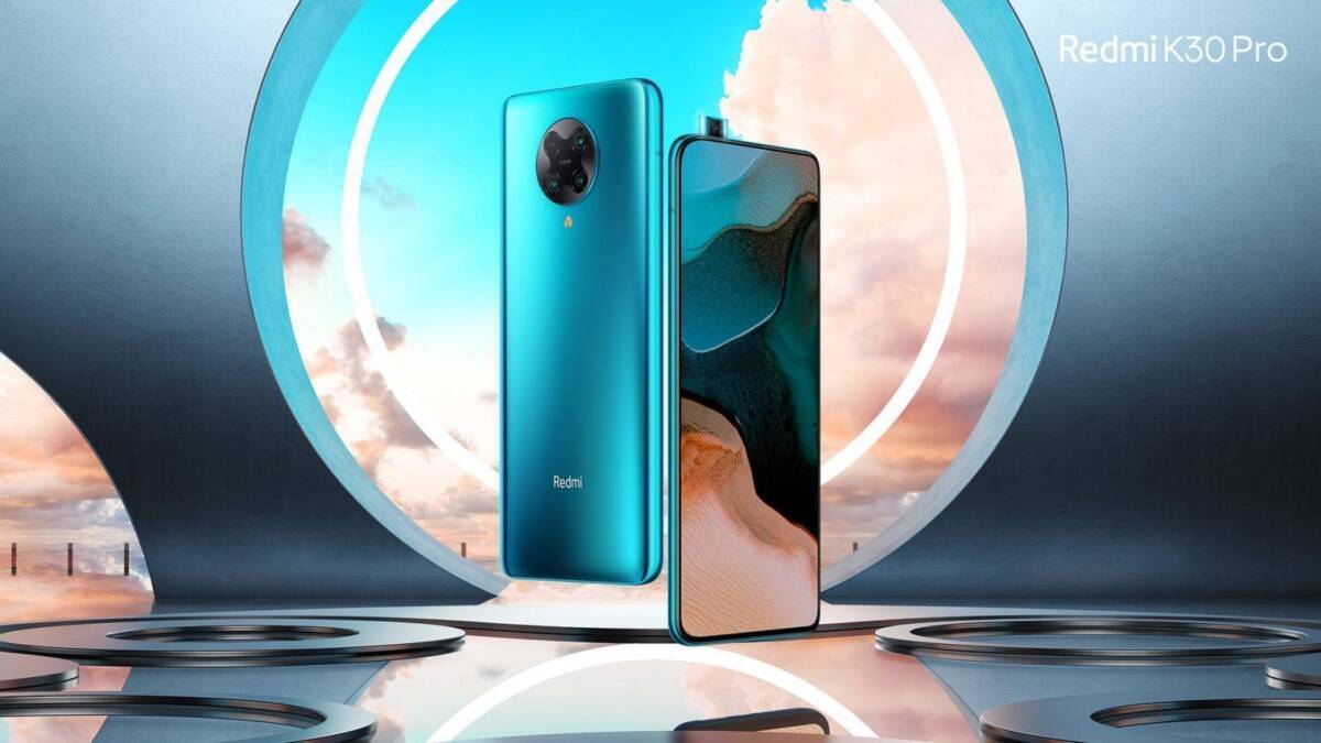 Смартфон Redmi K30 Pro с задней камерой и дисплеем