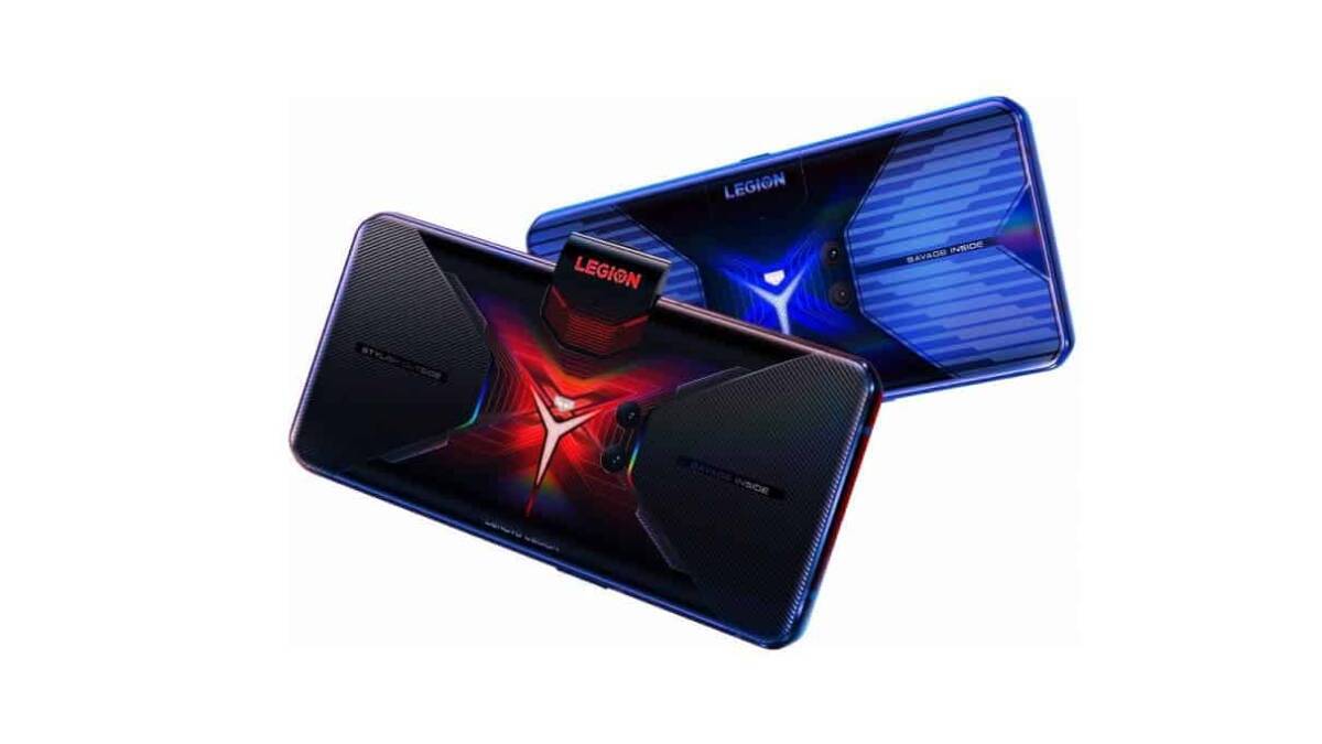 Игровой смартфон Lenovo Legion с задней крышкой и подсветкой