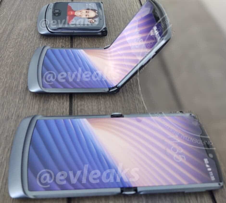 В сеть слили фото смартфона Motorola RAZR 4 motorola razr 5g