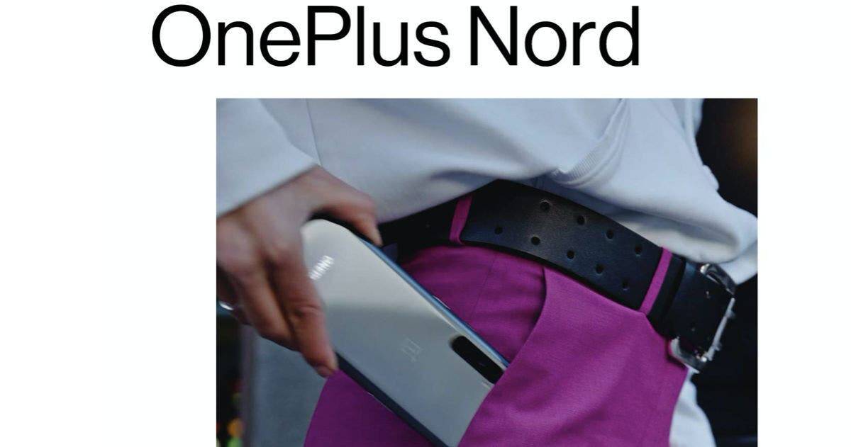 Раскрыт дизайн OnePlus Nord 4 Человек держит смартфон OnePlus Nord в руке