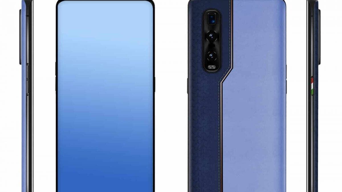 Рендеры нового смартфона Oppo с тройной камерой и безрамочным дисплеем