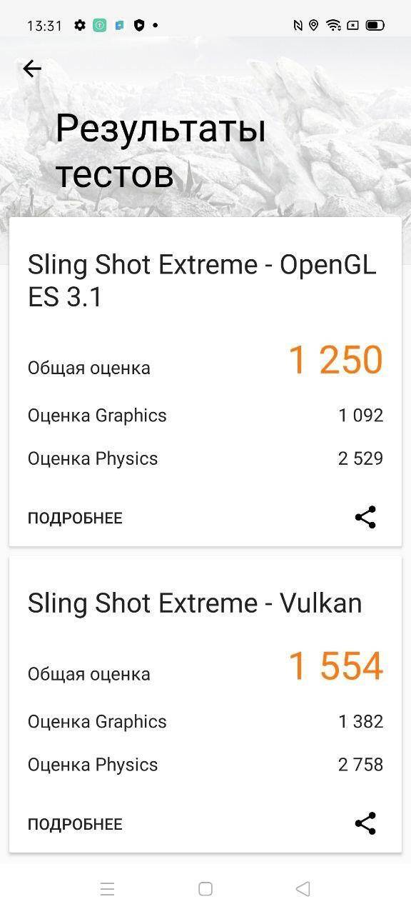 Доступный и красивый. Обзор cмартфона Oppo Reno3 41 Результаты тестирования Lenovo A7 на платформе AnTuTu оценки графики и физики