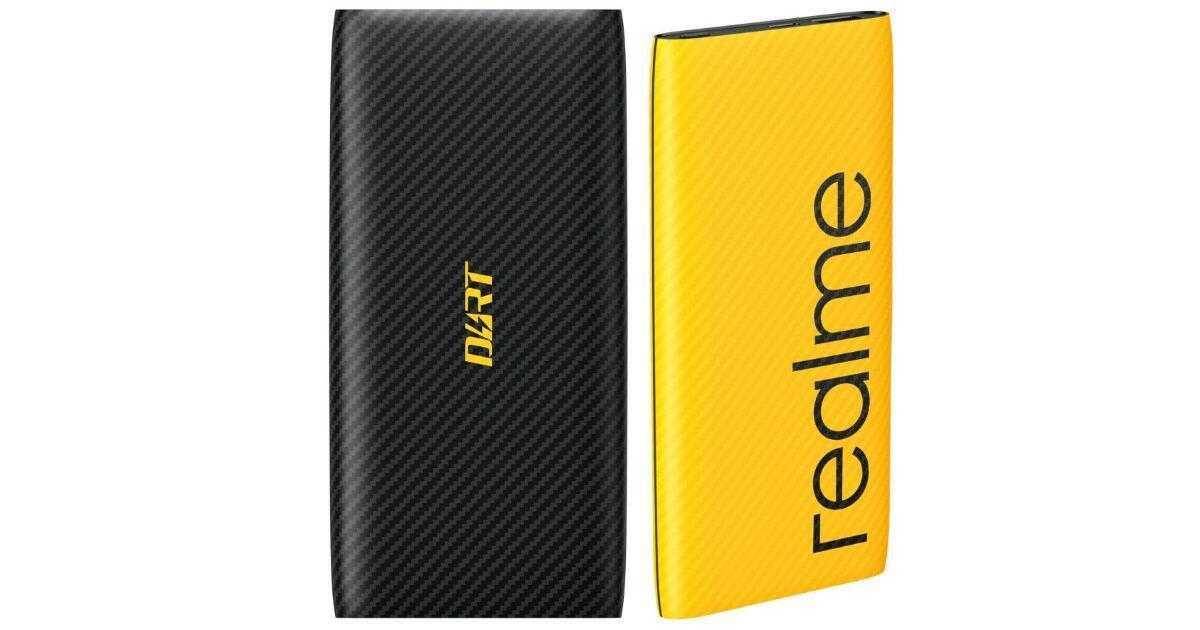 Портативная беспроводная зарядка Realme Power Dart на 10000 мАч