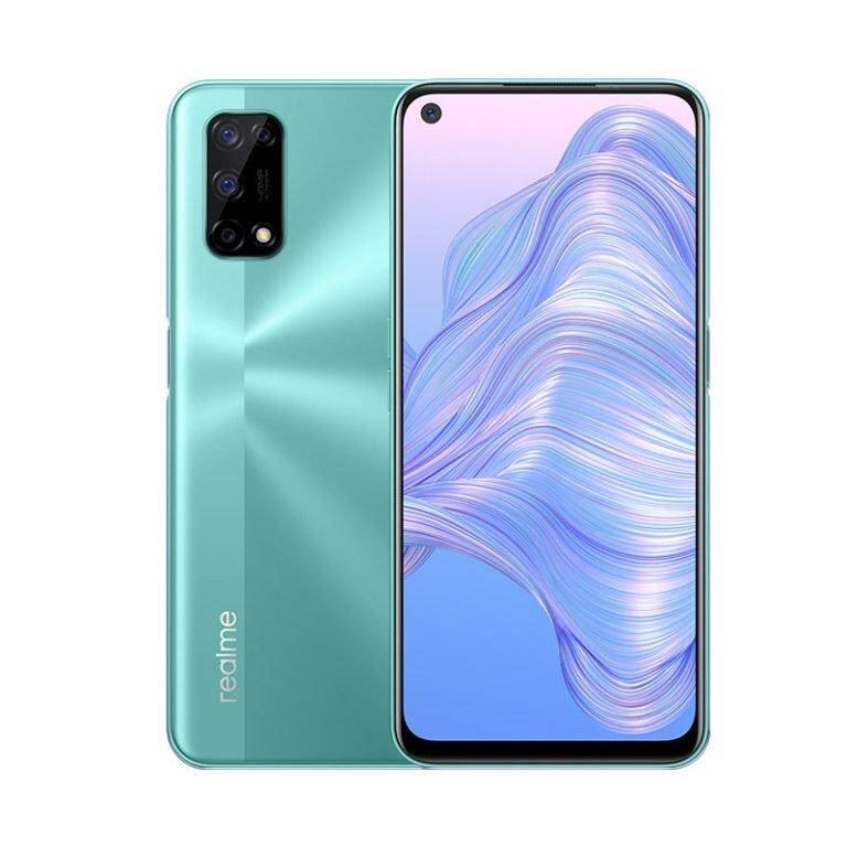 Раскрыты характеристики и цвета смартфона Realme V5 6 Смартфон Realme V5 вид спереди и сзади с камерой