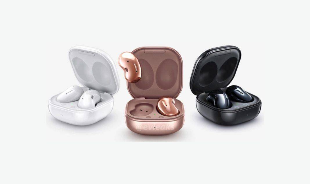 Беспроводные наушники Samsung Galaxy Buds в кейсах трех цветов